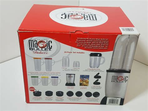 Unlock the Potential of Your Ingredients with the Magic Bullet Deluxe 26 Piece Set